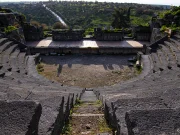 The Roman Western Theatre of Umm Qais ancient Gadara. The Beauty Of Umm Qais and Jerash. Umm Qais Jerash And Ajloun.